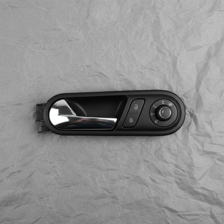 2016-2019 Volkswagen Beetle Convertible OEM Interior Door Handle Chrome - Full View