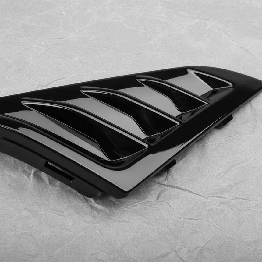Genuine GM OEM Driver Side Rear Bumper Upper Corner Molding - Middle Detail