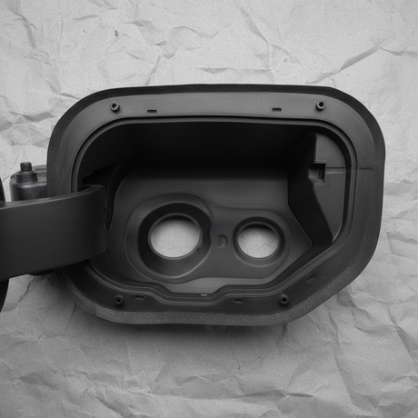 Ford OEM Fuel Filler Door Pocket 3.0L Powerstroke Diesel - Middle Detail 1