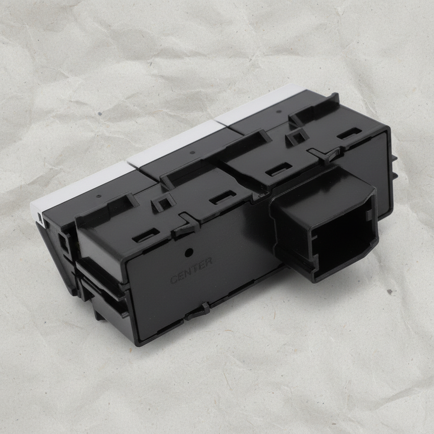 2022-2023 Silverado Sierra 2500 3500 HD OEM Hazard Tailgate Switch - Middle Macro Crop 2