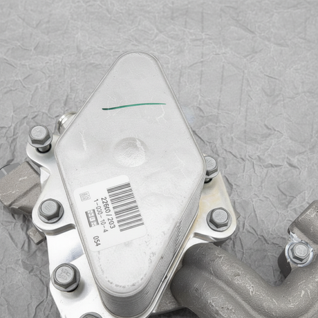 Camaro Cadillac CTS 6.2L Engine Oil Cooler - Top Detail 3