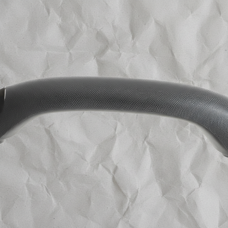 2016-2019 Ford Explorer Police Interceptor Pillar Grab Handle Black OEM - Top Detail