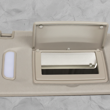 2017-2019 GMC Acadia OEM Passenger Side Sun Visor Beige Cloth