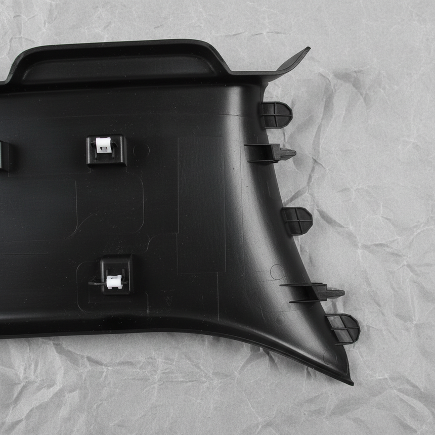 2017-2026 Pacifica Voyager Rear Driver Door Scuff Plate Black OEM