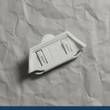 2013-2026 Ram 1500/2500/3500 Front Door Dual Rail Glass Clip Retainer Genuine OEM