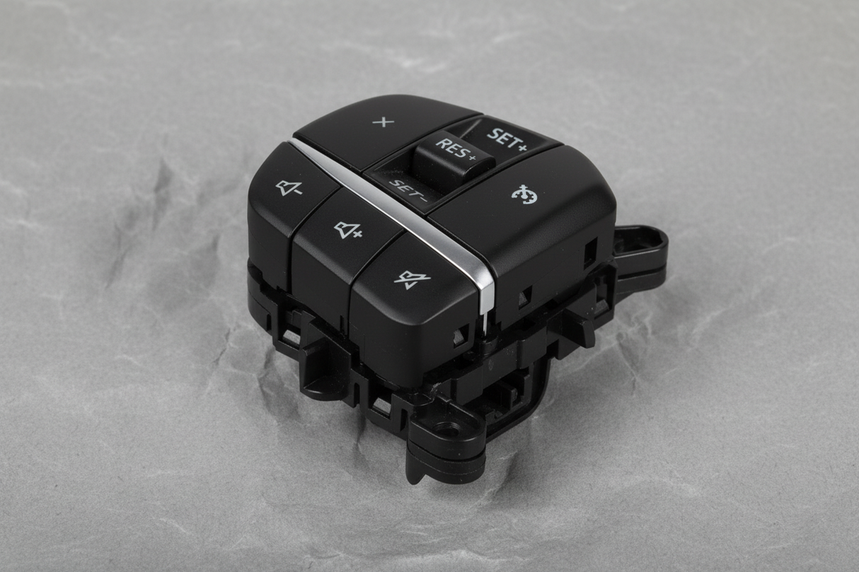 Ford Maverick cruise control switch top section macro detail alternate