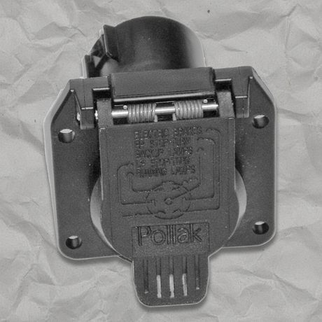 2009-2025 Volkswagen Atlas ID.4 ID. Buzz Tiguan Touareg OEM 7-Pin Towing Connector
