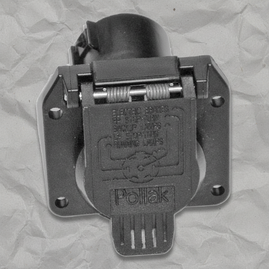 2009-2025 Volkswagen Atlas ID.4 ID. Buzz Tiguan Touareg OEM 7-Pin Towing Connector