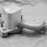 Camaro Cadillac CTS 6.2L Engine Oil Cooler - Bottom Detail 2