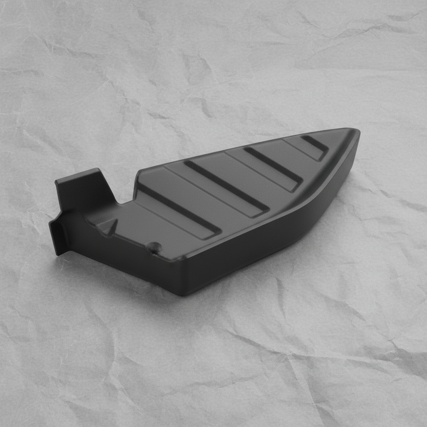 2004-2005 Ford F-150 Flareside Passenger Side Bed Step Pad Black OEM