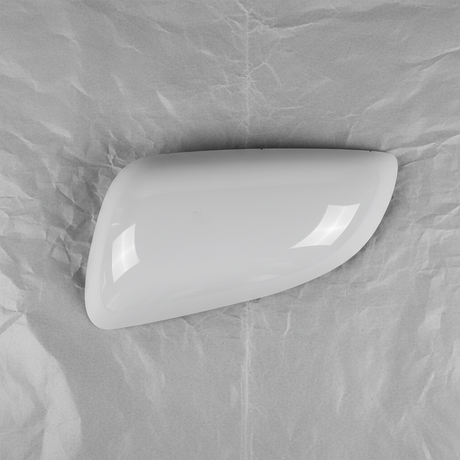 GM OEM Driver Side Mirror Back Cover Unpainted - Full View 2