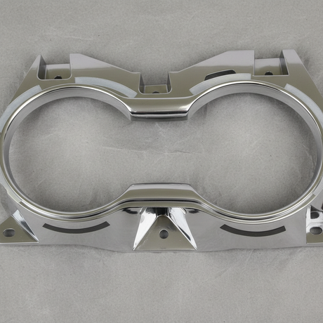 2015-2023 Ford Mustang Dash Instrument Cluster Trim Bezel Chrome OEM