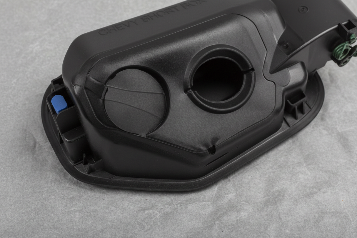 Fuel Filler Housing - Bottom Detail