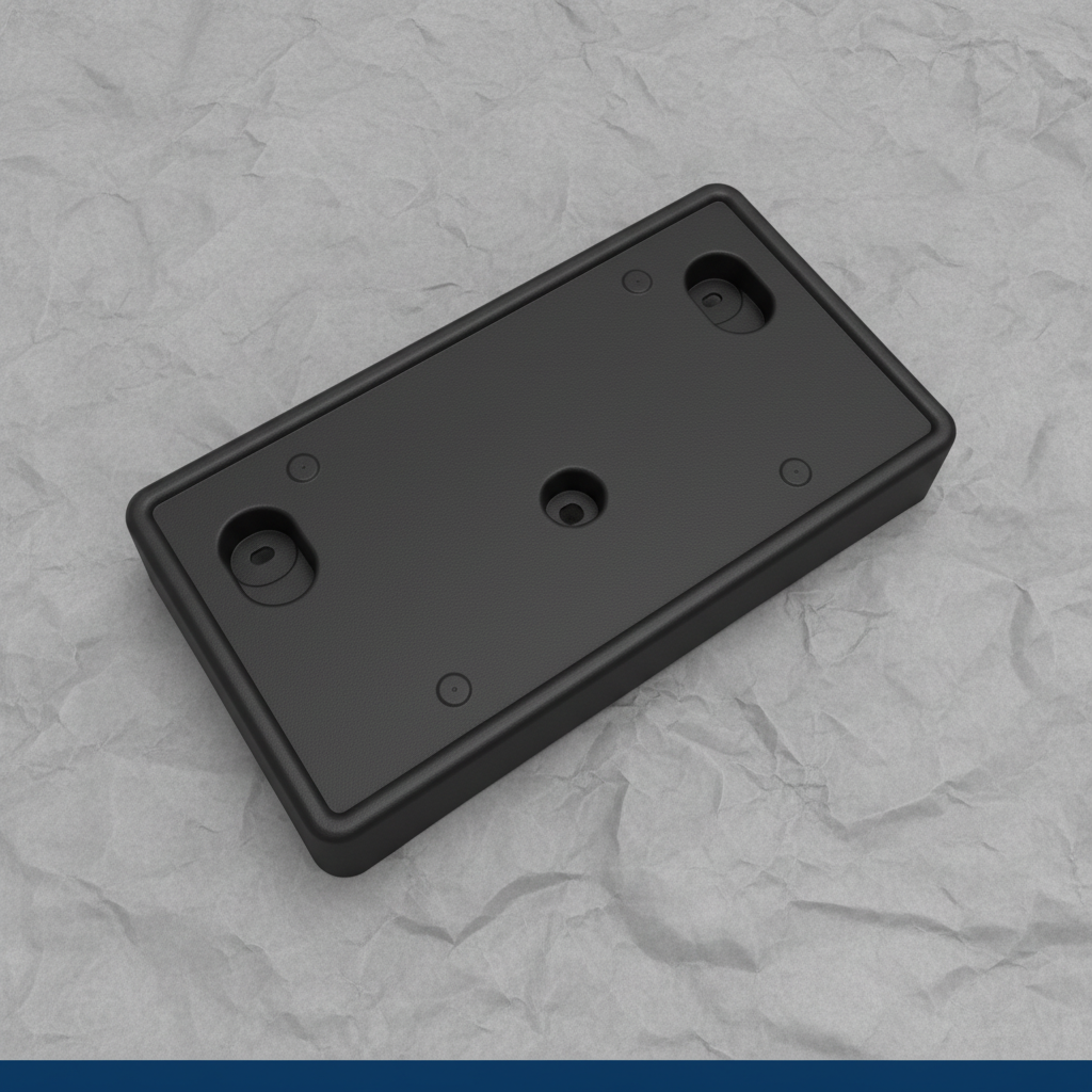 2018-2022 Ford EcoSport Front License Plate Bracket OEM - View 2