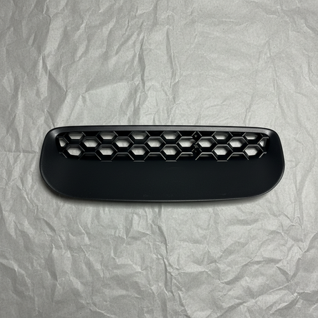 2020-2026 Jeep Gladiator Wrangler OEM Hood Scoop Vent Bezel Black - Full View