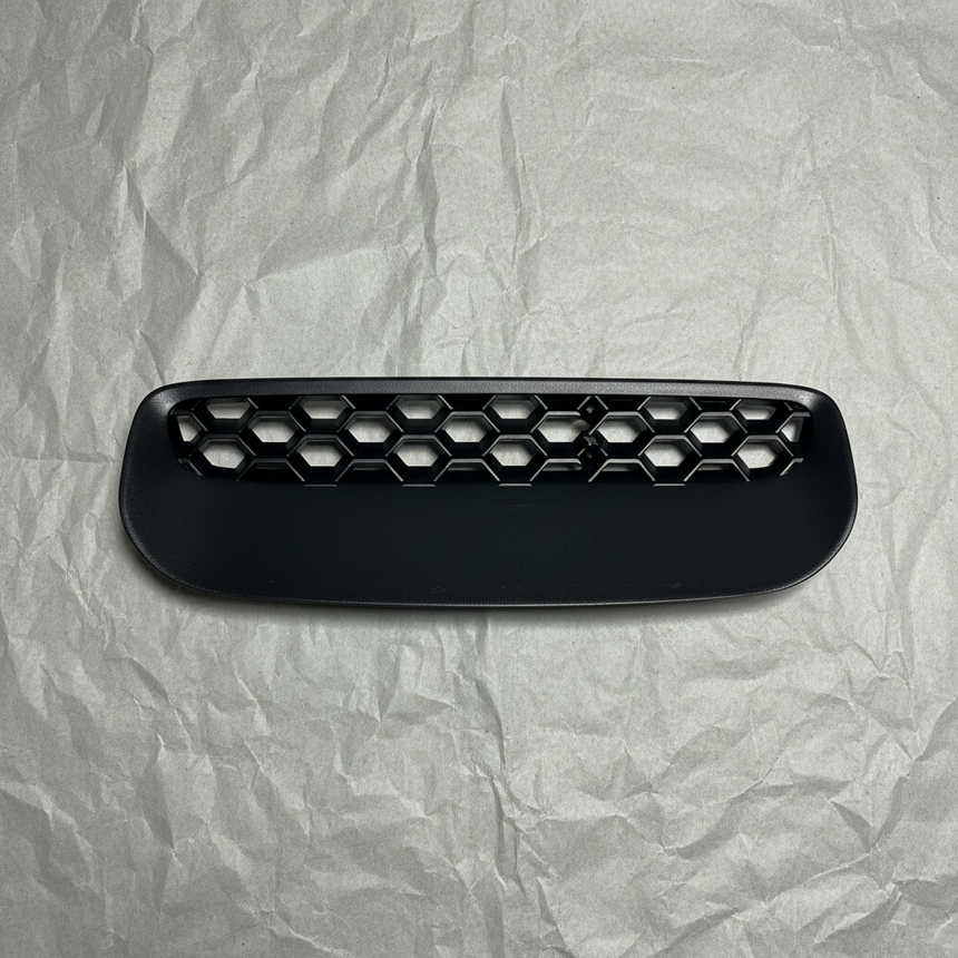 2020-2026 Jeep Gladiator Wrangler OEM Hood Scoop Vent Bezel Black - Full View