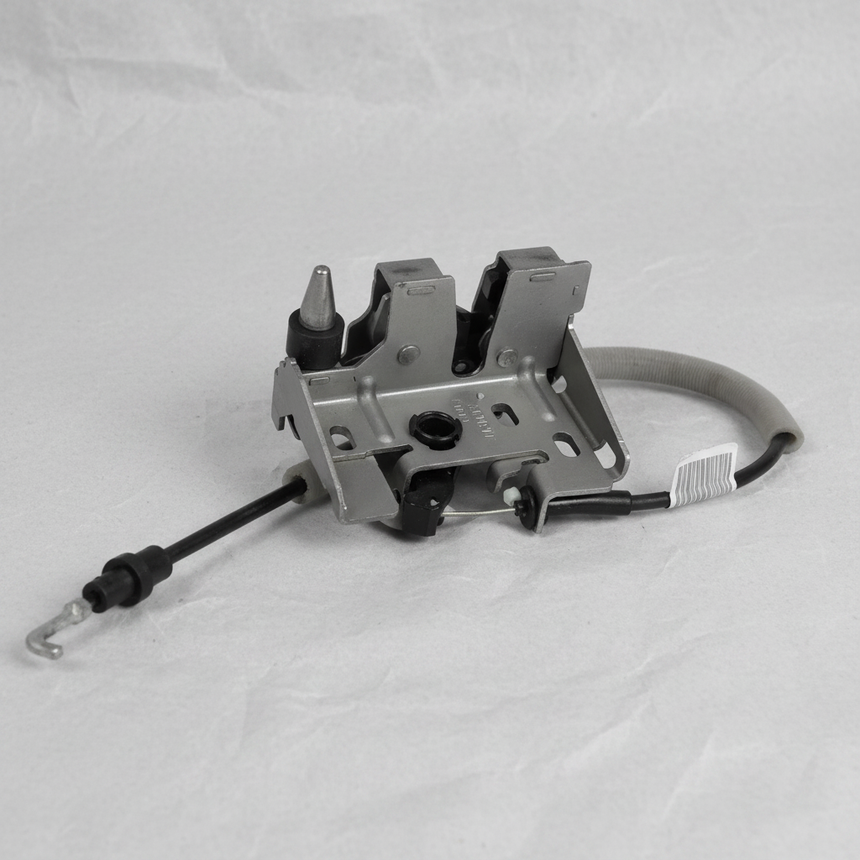 2014-2023 Ford Transit Connect Rear Lower Lock Actuator OEM close-up detail on grey wrinkled kraft paper background