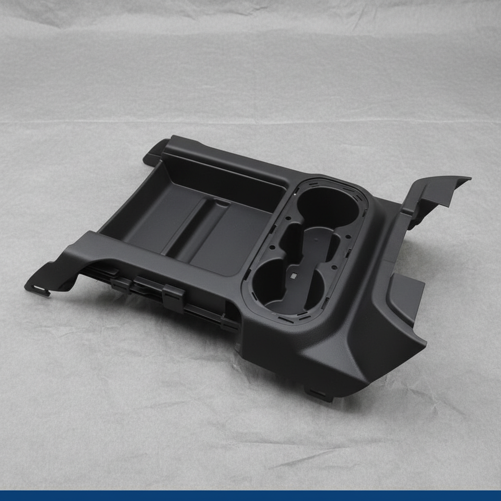 2019-2023 Chevrolet Silverado GMC Sierra Center Console Upper Trim Panel Black OEM