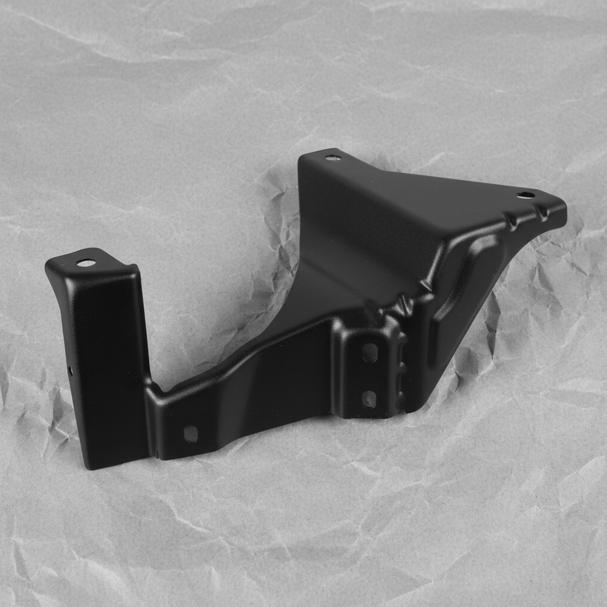 Genuine GM OEM Driver Side Headlamp Bracket Without LED Lighting - Middle Detail