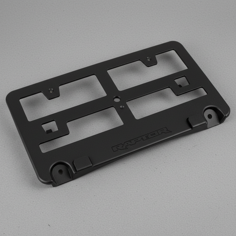 2022-2025 Bronco Raptor OEM Front License Plate Bracket Black