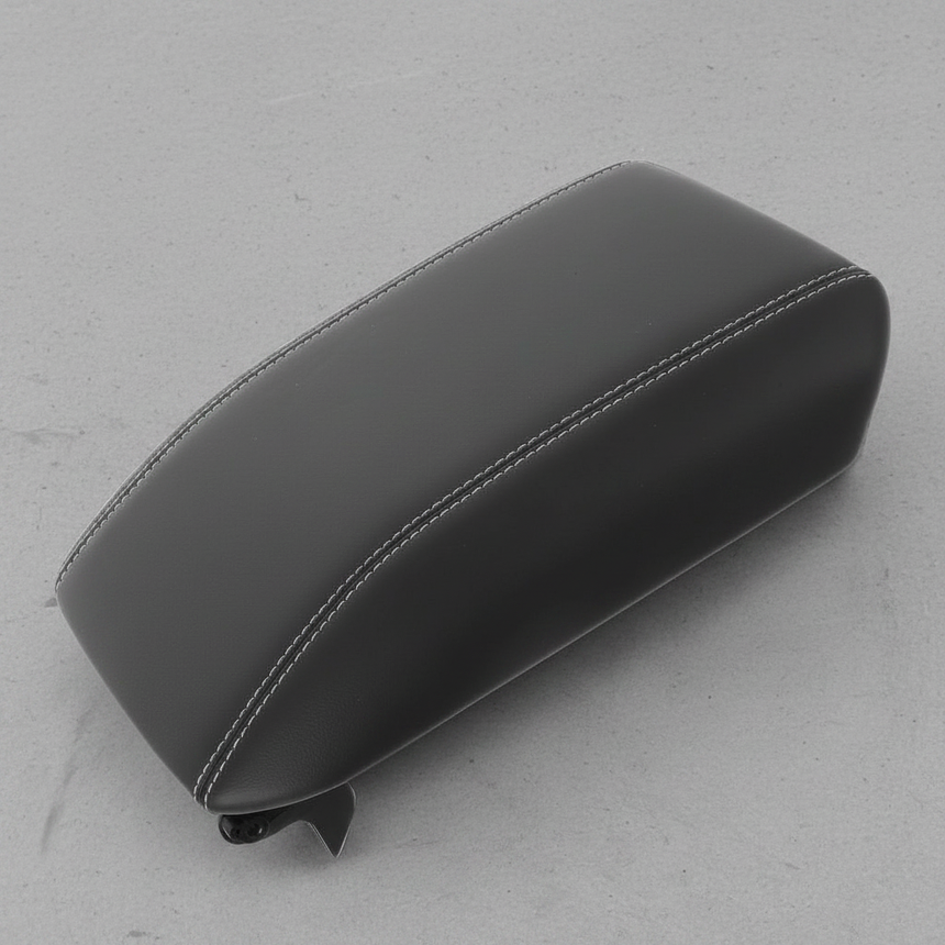 2020-2024 Ford Explorer ST OEM Upper Console Compartment Lid Door Armrest Black - Full View