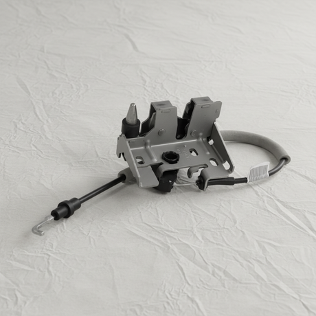 2014-2023 Ford Transit Connect Rear Lower Lock Actuator OEM on grey wrinkled kraft paper background