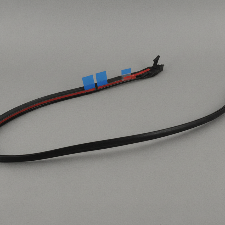 14-19 Toyota Highlander OEM Driver Side Rear Door Weatherstrip - Middle Detail