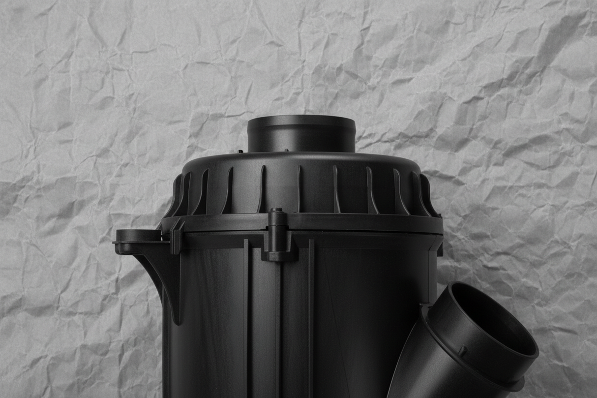 Ram ProMaster air cleaner body center section macro detail