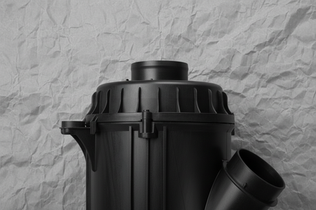 Ram ProMaster air cleaner body center section macro detail