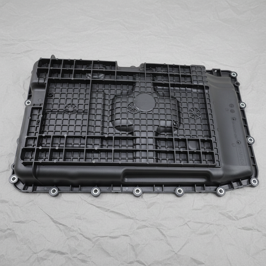 2020-2025 Ford Explorer Ranger Aviator Transmission Oil Pan Genuine OEM - Macro Crop 2