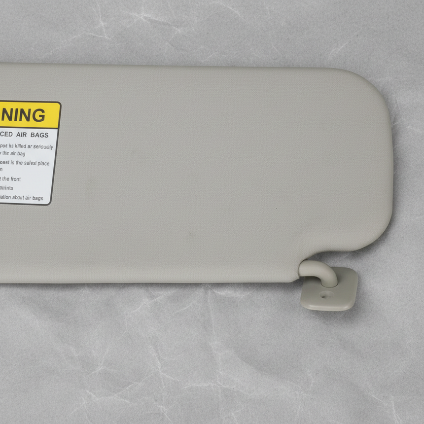2010-2013 Mazda 3 Passenger Side Sun Visor Sedan Without Sunroof OEM