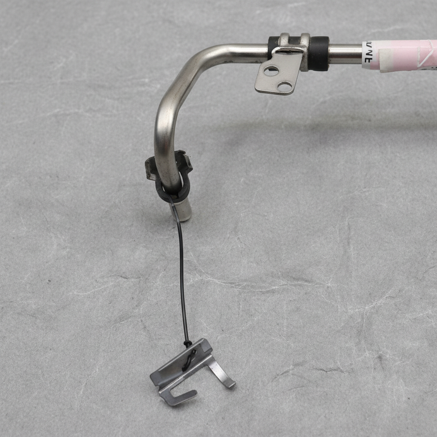 2014-2019 Ford 3.5L EcoBoost Driver Upper Turbo Oil Feed Tube OEM