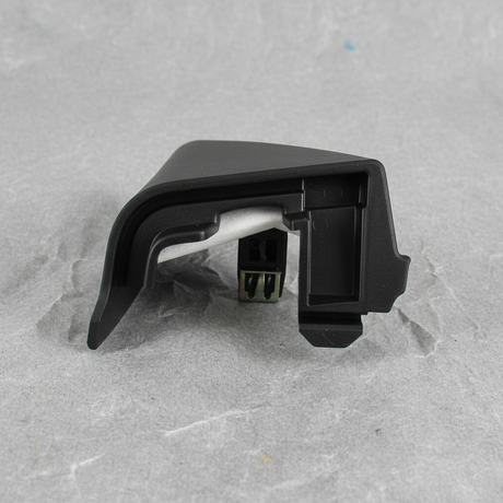 2006-2011 Honda Civic Coupe Driver Inside Mirror Trim Cover Garnish OEM - Bottom Detail Angle 2
