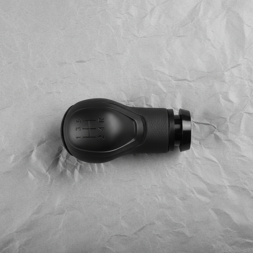 Full View - Shift Knob Lever on Grey Kraft Paper