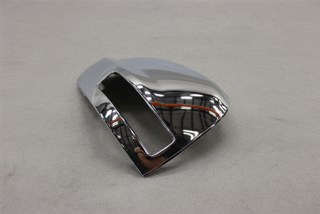 Driver Side Door Mirror Cap Chrome - Middle Detail Angle 3