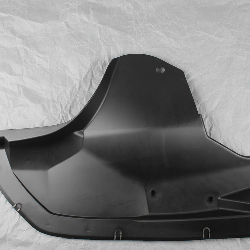 Mazda CX-9 Rear Bumper Splash Shield Top Detail
