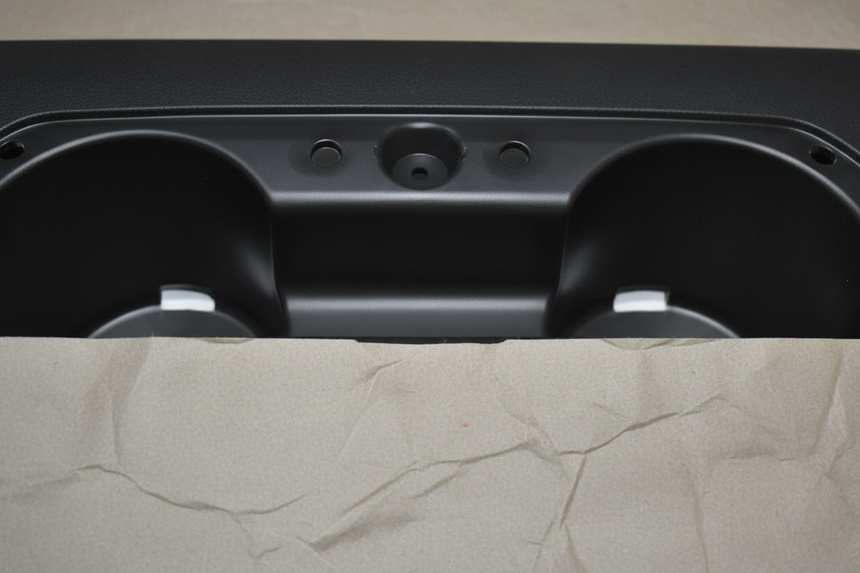2020-2022 Silverado Sierra Black Center Console Rear Cupholder Genuine OEM