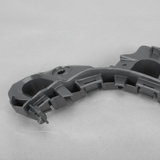 2013-2017 Volkswagen CC Driver Front Bumper Bracket Mount OEM - Bottom Detail