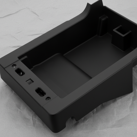 Macro Crop Middle - Seat Storage Drawer