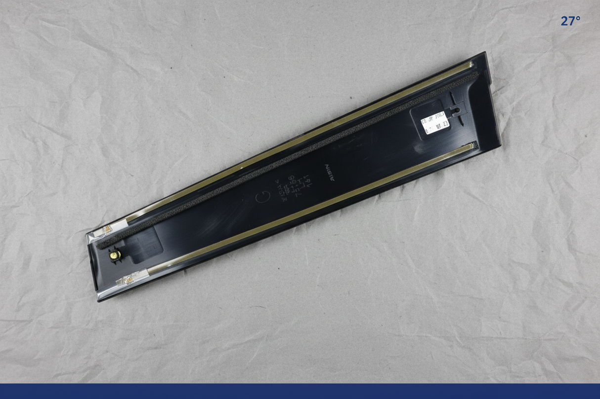 2022-2024 Toyota Highlander Front Door B-Pillar Molding Driver Side Low Gloss OEM