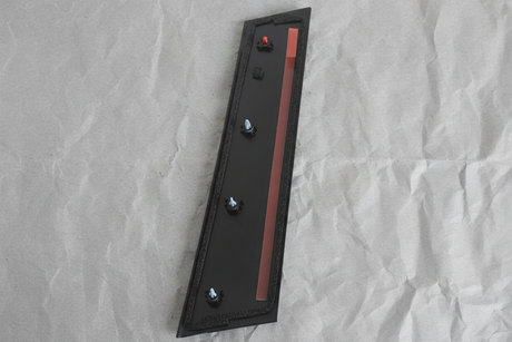 2020-2024 Mazda CX-30 Front Passenger Door Applique Molding Glossy Piano Black