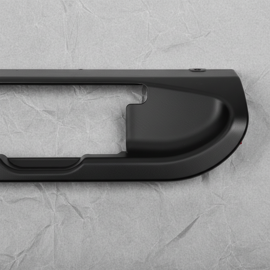 2013-2016 Nissan Pathfinder Rear Bumper Lower Cover Trim OEM - Bottom Detail