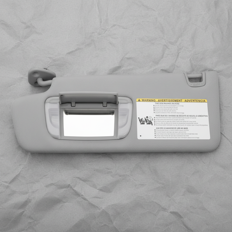 2014-2021 Toyota Tundra CrewMax Sunroof 4WD Gray Sun Visor Genuine OEM - Detail 2
