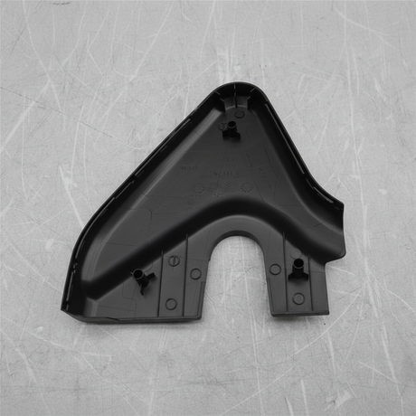 2016-2019 Ford Explorer 3rd Row Seat Latch Cover Ebony OEM - Full View Angle 2