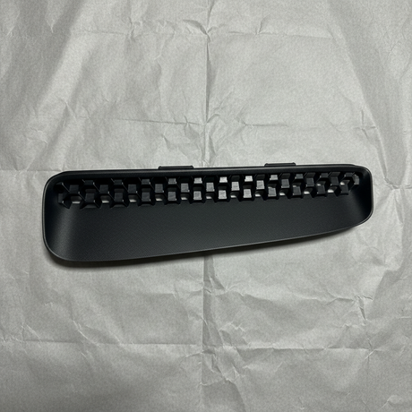 2020-2026 Jeep Gladiator Wrangler OEM Hood Scoop Vent Bezel Black - Full View