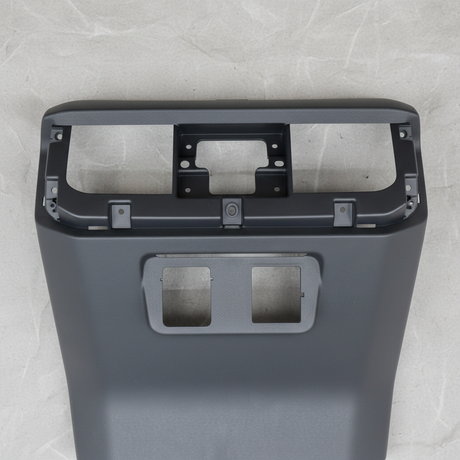 Ford F-150 Center Console Rear Trim Panel Gray OEM - Macro Top