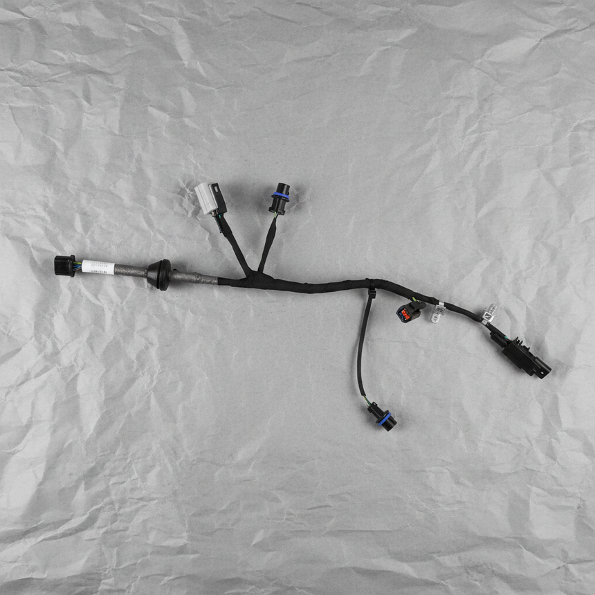 Genuine GM OEM Rear License Plate Lamp Wiring Harness - Full View 1