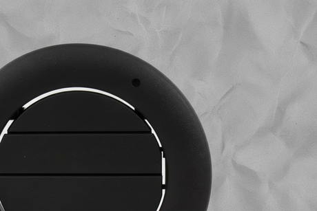 Rear Headliner Roof AC Air Vent Black - Top Section Detail