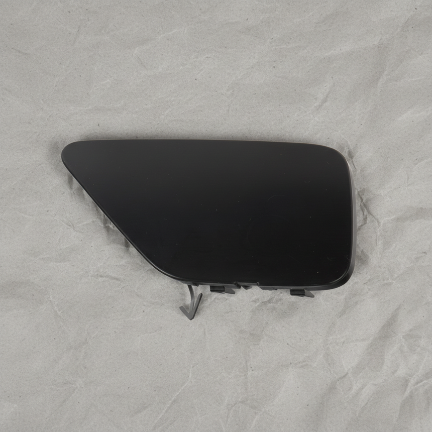 2013-17 Nissan LEAF Electric OEM Front Bumper Tow Hook Cover Trim Unpainted - Full View