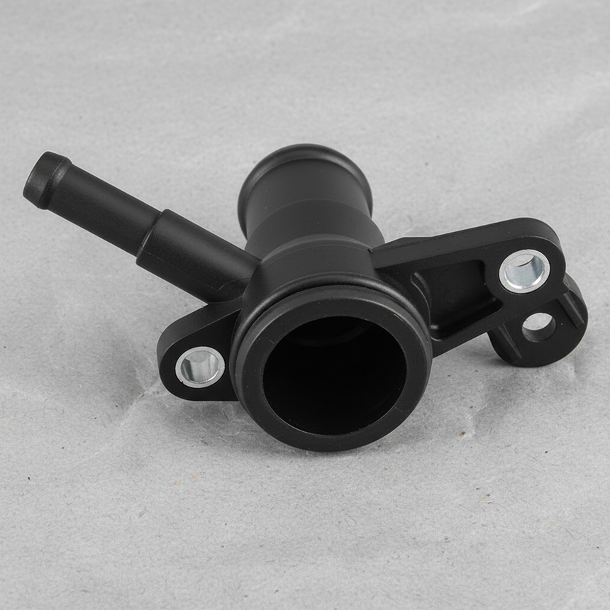 2013-2022 Volkswagen Jetta Beetle Passat Coolant Outlet Flange OEM - Middle Detail Alternate